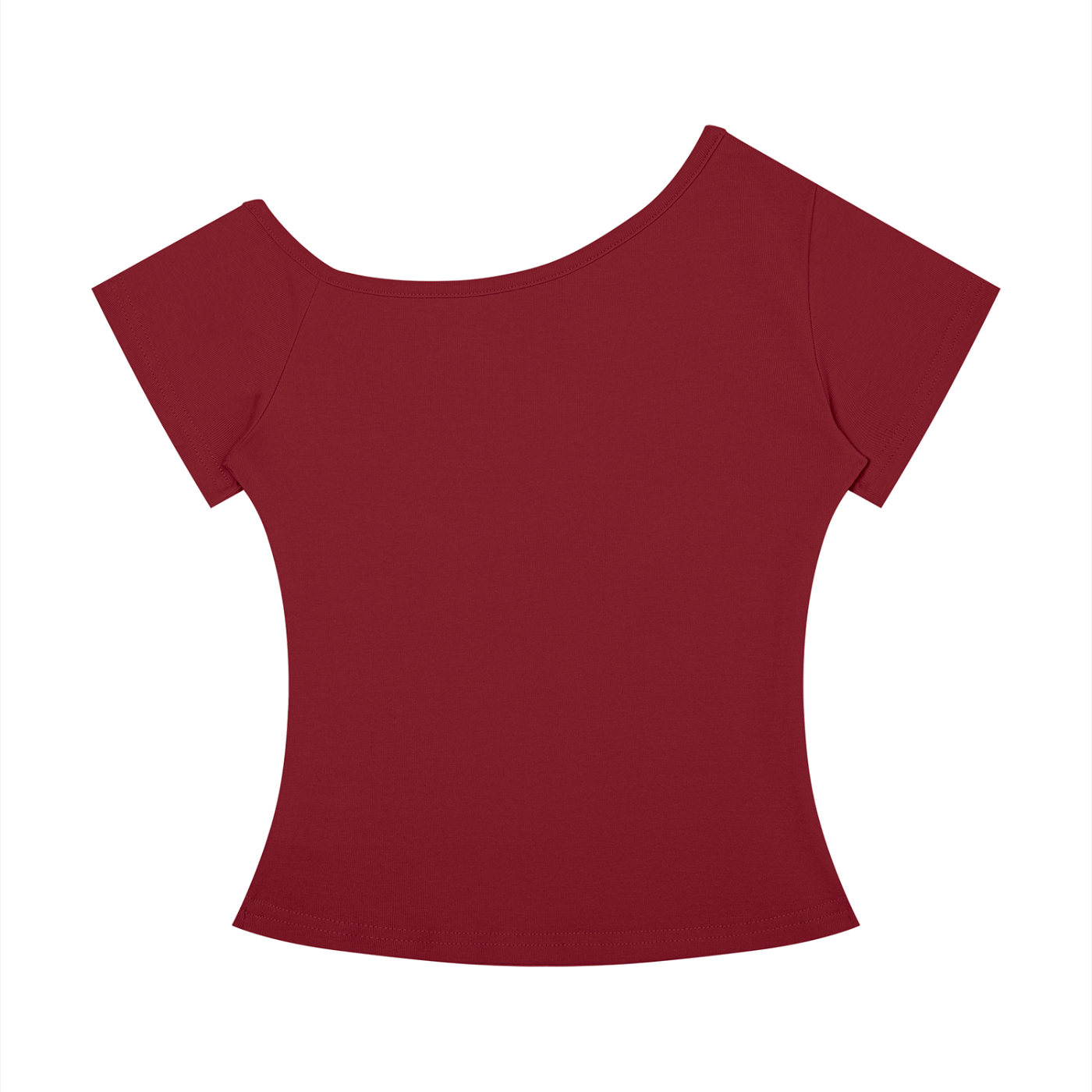 USC off the shoulder jersey tee