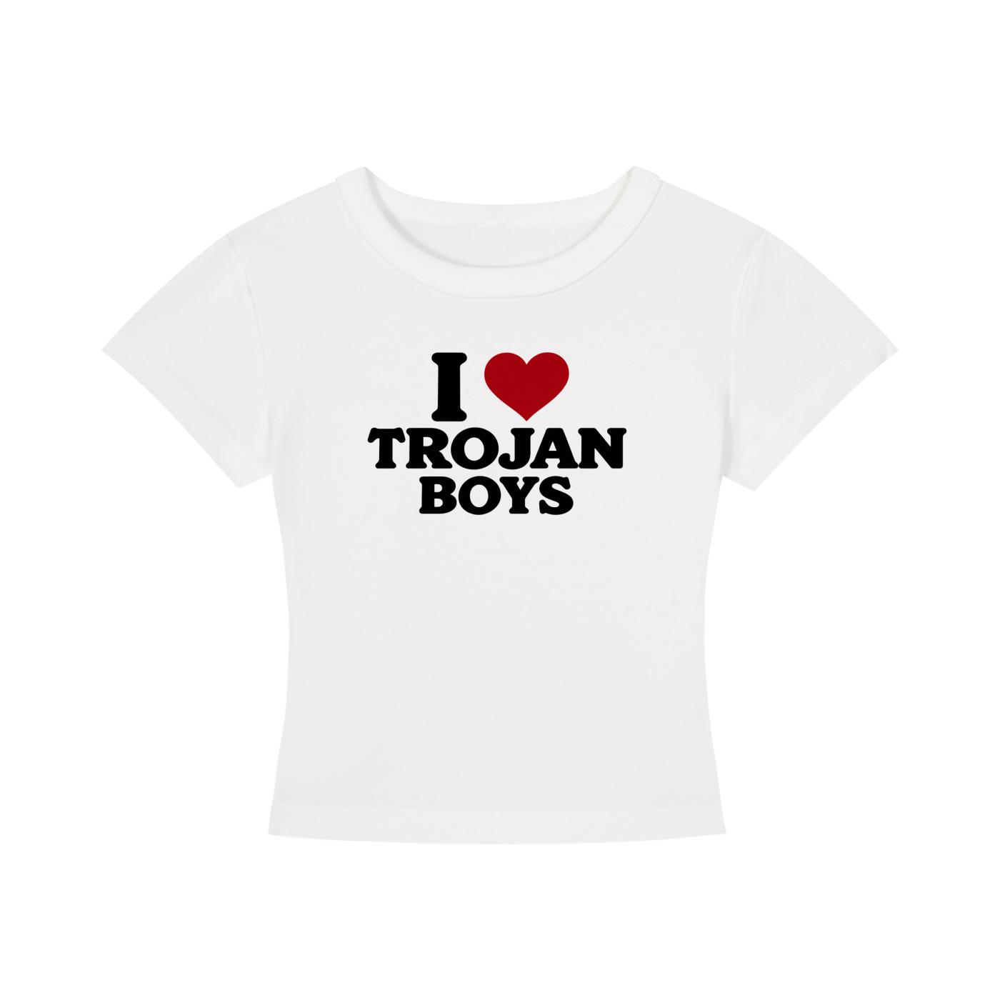 I Heart Trojan Boys Tee