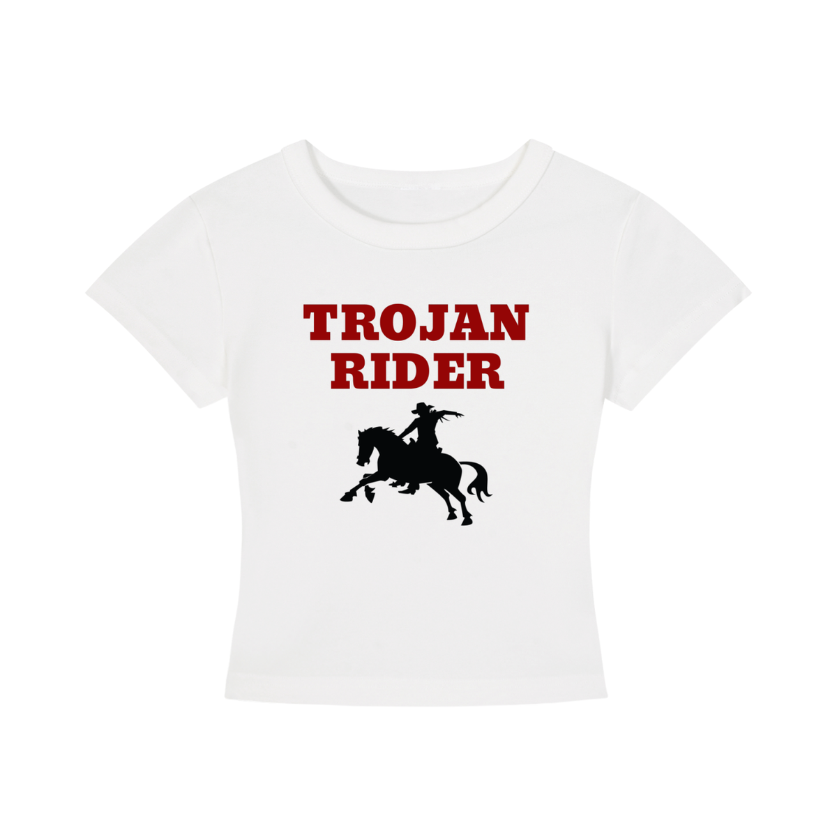 Trojan Rider Baby Tee