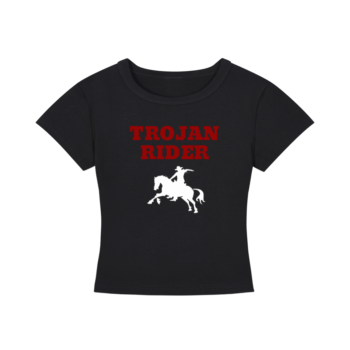 Trojan Rider Baby Tee