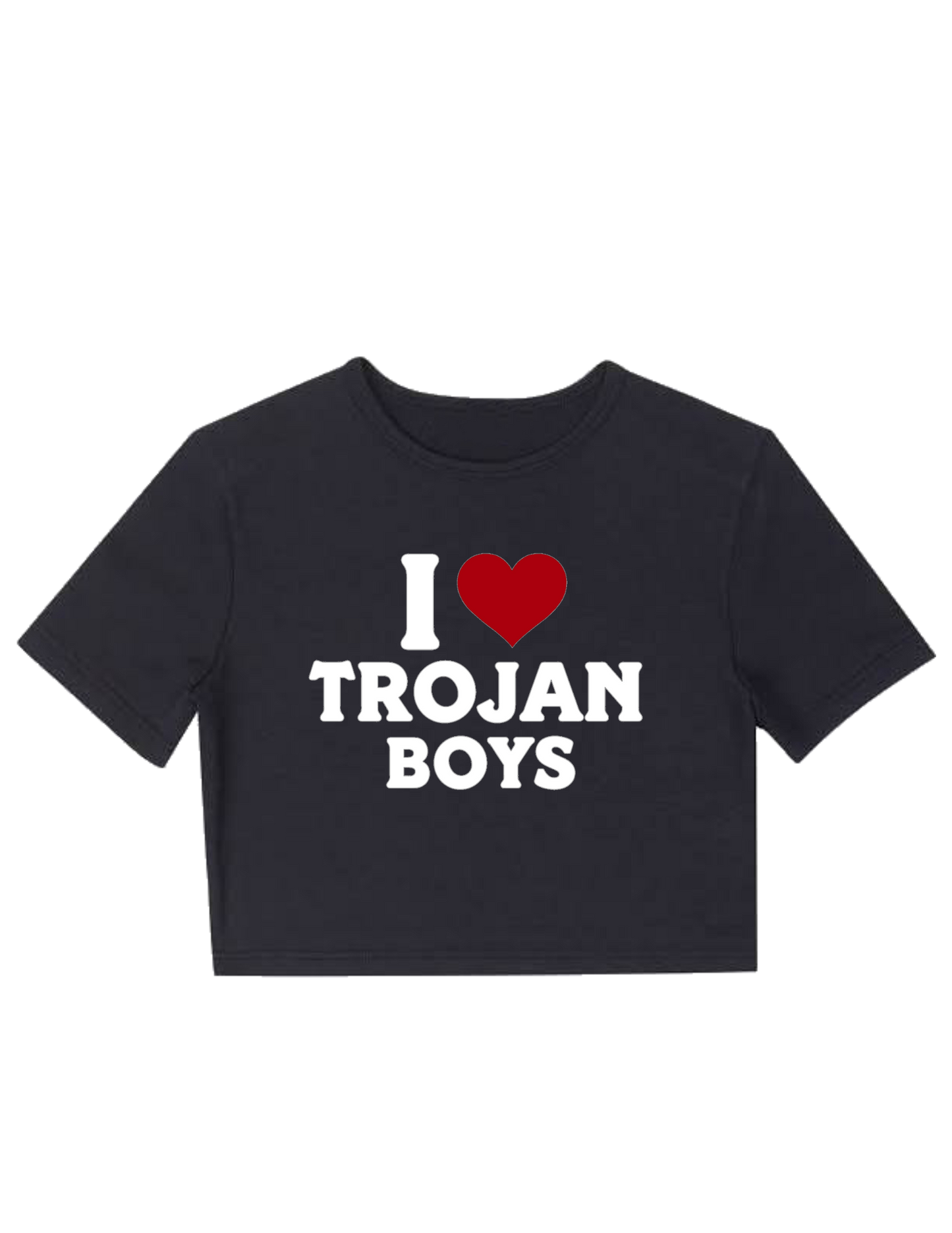 I Love Trojan Boys Shirt